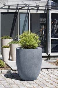 Thumbnail for Campania International Fiber Clay Magnus Lrg Lite Plntr Urn/Planter Campania International 