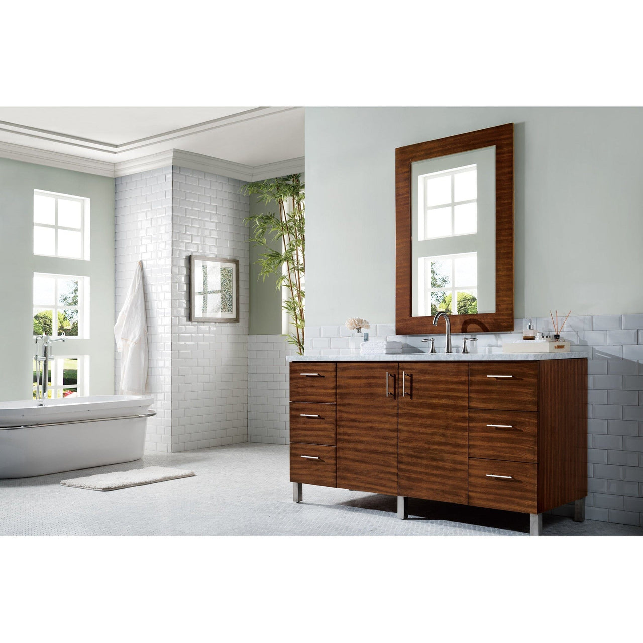 James Martin Metropolitan 60" Single Vanity Vanity James Martin 