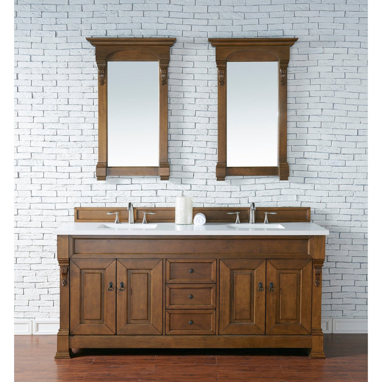 James Martin Brookfield 72" Double Vanity Vanities James Martin 