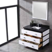 Thumbnail for Eviva Sydney 42 Inch Bathroom Vanity with Solid Quartz Counter-top Vanity Eviva 