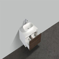 Thumbnail for Eviva Santa Monica 30″ Wall Mount Bathroom Vanity w/ Solid Surface Sink Vanity Eviva 