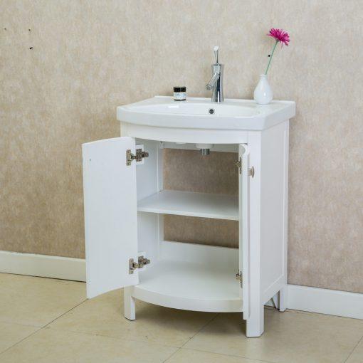 Eviva Jersey 24″ Transitional Bathroom Vanity with White Porcelain Sink Vanity Eviva 