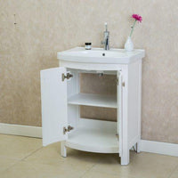 Thumbnail for Eviva Jersey 24″ Transitional Bathroom Vanity with White Porcelain Sink Vanity Eviva 