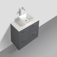 Thumbnail for Eviva Luxury 40 inch bathroom vanity with Porcelain vessel sink Vanity Eviva 