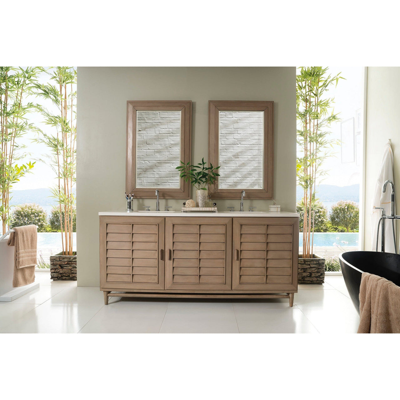 James Martin Portland 72" Double Vanity Vanity James Martin 