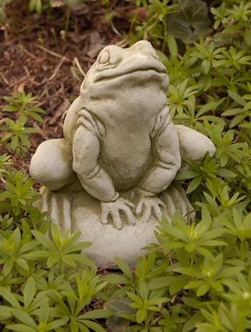 Campania International Cast Stone Frankie Frog Statuary Campania International 