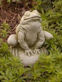 Thumbnail for Campania International Cast Stone Frankie Frog Statuary Campania International 