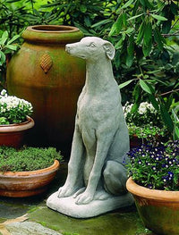 Thumbnail for Campania International Cast Stone Greyhound Statuary Campania International 