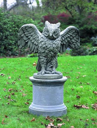 Thumbnail for Campania International Cast Stone Soaring Owl Statuary Campania International 