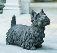 Thumbnail for Campania International Cast Stone Angus Scotty Dog Statuary Campania International 