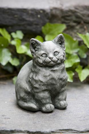 Campania International Cast Stone Kitty Statuary Campania International 