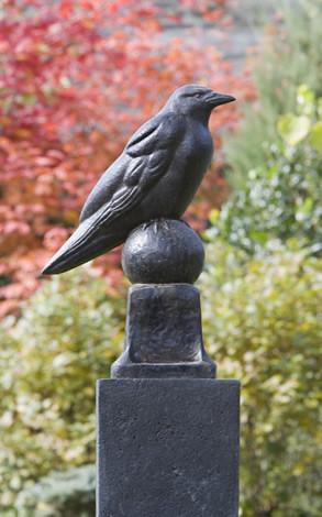 Campania International Cast Stone Raven Statuary Campania International 