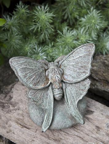 Campania International Cast Stone Lunar Moth Statuary Campania International 