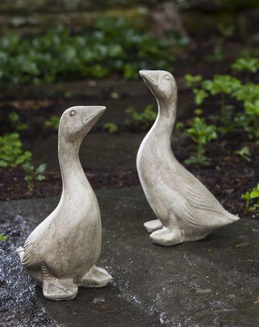 Campania International Cast Stone Kate's Goose Statuary Campania International 