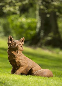 Thumbnail for Campania International Cast Stone Noble Fox Statuary Campania International 