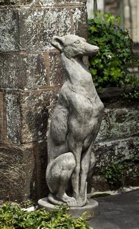 Campania International Cast Stone Antique Greyhound Statuary Campania International 