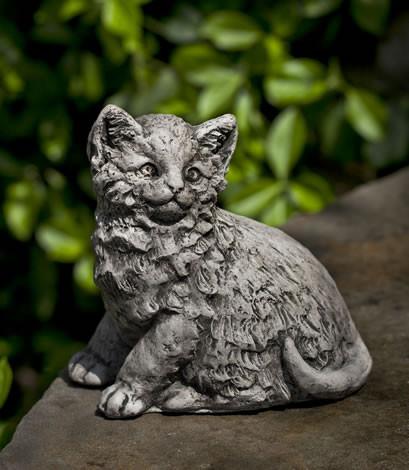 Campania International Cast Stone Cutie Kitty Statuary Campania International 