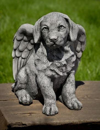 Thumbnail for Campania International Cast Stone Angel Puppy Statuary Campania International 