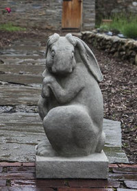 Thumbnail for Campania International Cast Stone Newport Rabbit Facing Left Statuary Campania International 