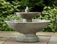 Thumbnail for Campania International Cast Stone Equinox Pedestal Urn/Planter Campania International 