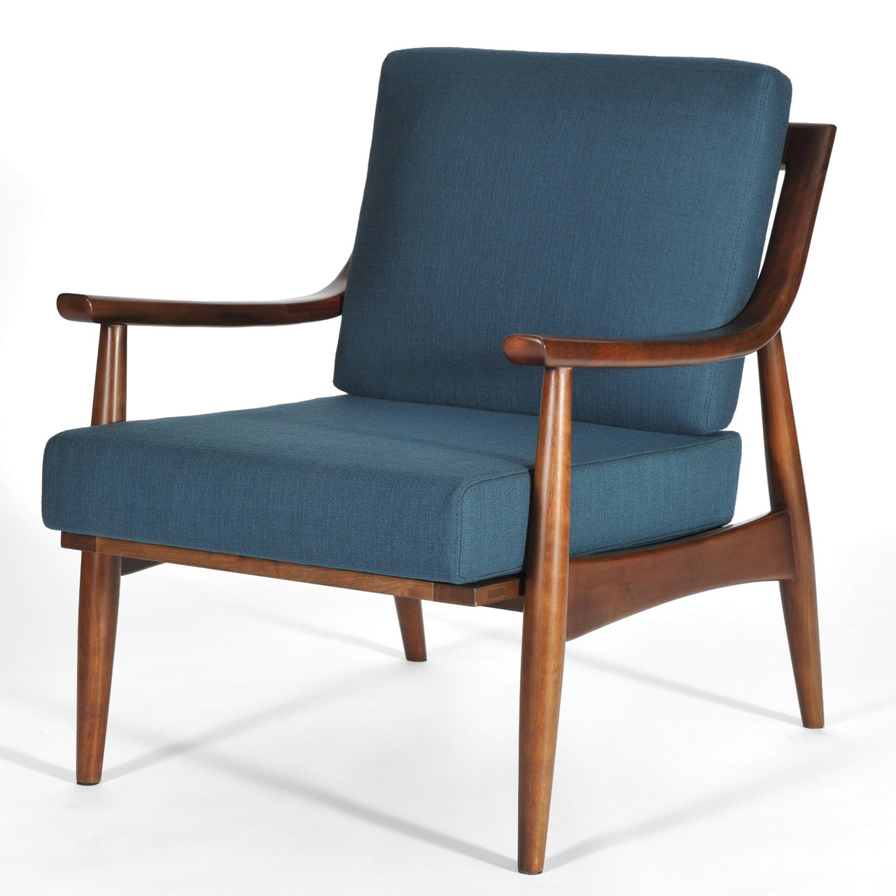 Adam Accent Arm Chair Accent Chair Gingko Blue 