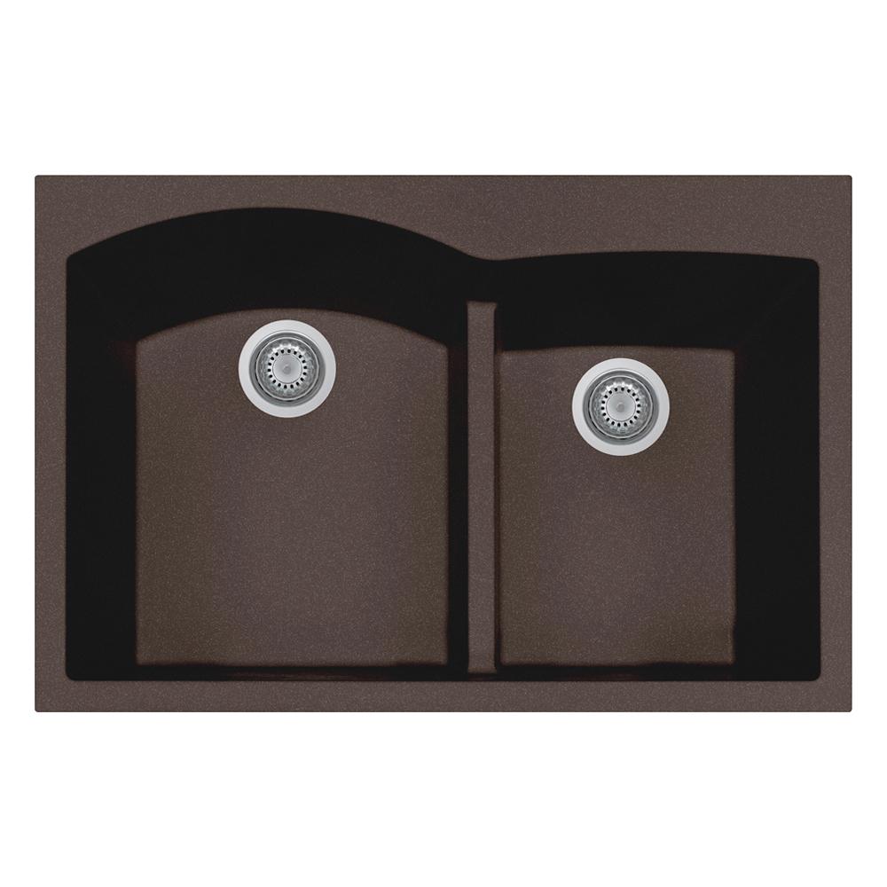 Latoscana Plados Sink Contemporary Styling AM8420 kitchen sink Latoscana Brown 