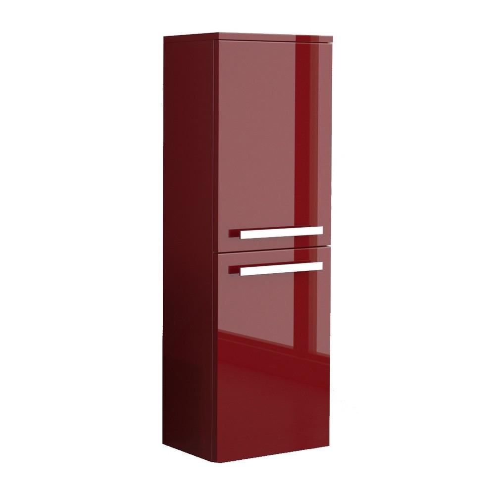 Latoscana Edmo Ambra Linen Tower Bathroom Vanity Latoscana RED-ROSSO CINA 137 