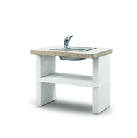 Thumbnail for Palazzetti WORKTOP MODULE Barbecue Outdoor Cooking Grill By Paini Pizza Ovens Paini 