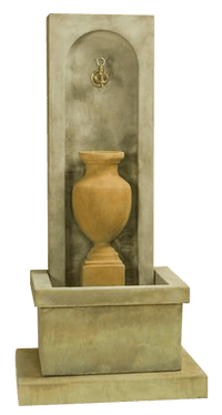 Thumbnail for Amphorae Wall Outdoor Cast Stone Garden Fountain For Spout Fountain Tuscan 