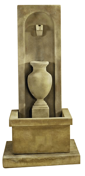 Amphorae Wall Water Outdoor Cast Stone Garden Fountain Fountain Tuscan 