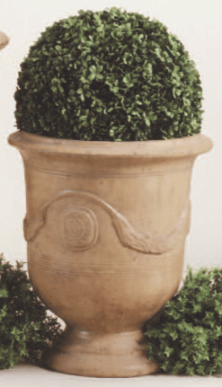 Anduze Pot Small Outdoor Cast Stone Planter Planter Tuscan 