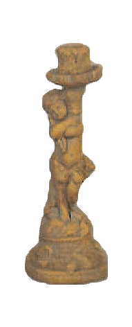 Thumbnail for Angel Candlestick Cast Stone Outdoor Asian Collection Wall Ornament Tuscan 