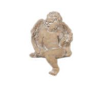 Thumbnail for Angel with Baby Birds Cast Stone Outdoor Asian Collection Statues Tuscan 