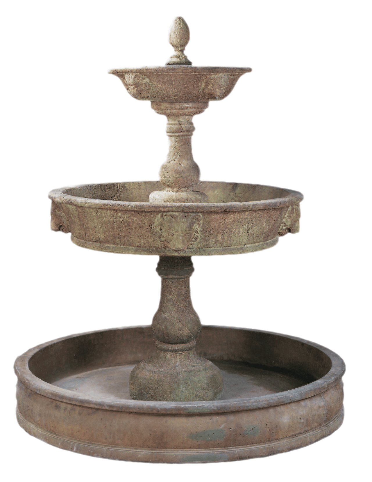 Antica Courtyard Cast Stone Outdoor Garden Fountains Fountain Tuscan 