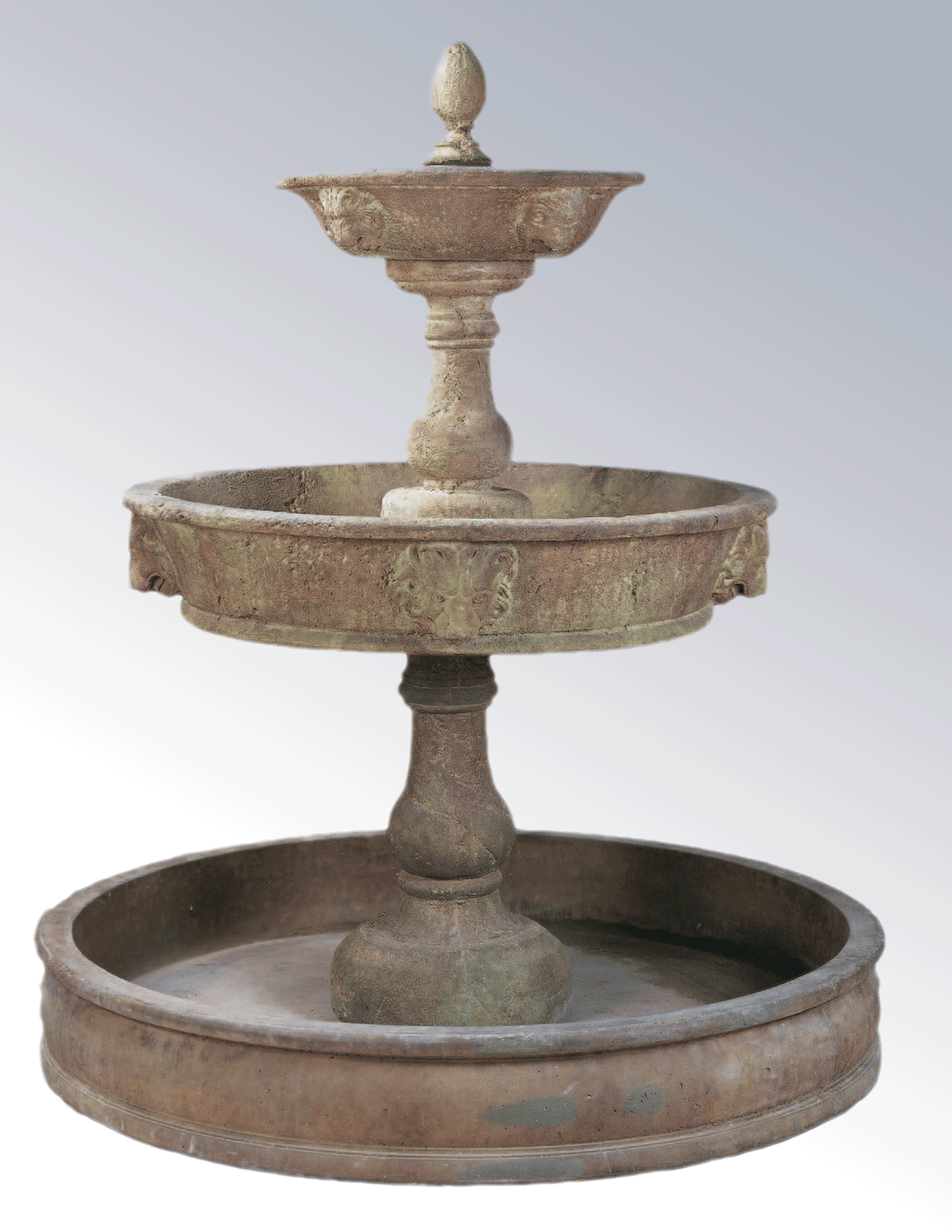 Antica Courtyard Cast Stone Outdoor Garden Fountains Fountain Tuscan 