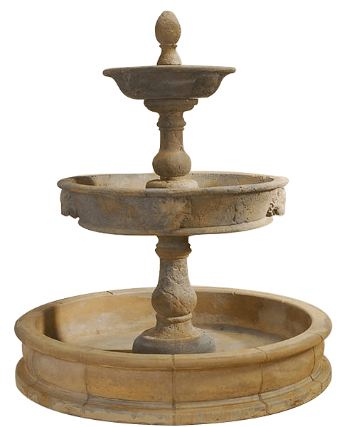 Antica Provence Courtyard Outdoor Cast Stone Garden Fountain Fountain Tuscan 