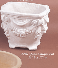 Thumbnail for Aptos Antique Pot Cast Stone Outdoor Garden Planter Planter Tuscan 