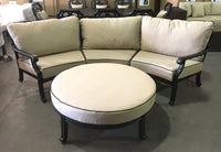 Thumbnail for Astoria Curved Sectional and Cocktail Outdoor Furniture Tuscan 