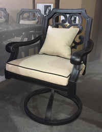 Thumbnail for Astoria Swivel Rocker with Cushion Outdoor Furniture Tuscan 