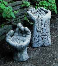 Thumbnail for Mano Cast Stone Outdoor Garden Birdbath BirdBath Campania International 