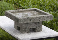 Thumbnail for Kosei Cast Stone Outdoor Garden Birdbath BirdBath Campania International 