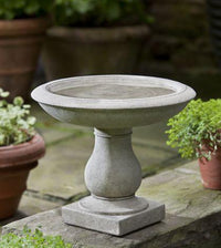 Thumbnail for Beauvoir Cast Stone Outdoor Garden Birdbath BirdBath Campania International 