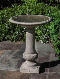 Thumbnail for Campania International Cast Stone Williamsburg Knot Garden Birdbath Urn/Planter Campania International 