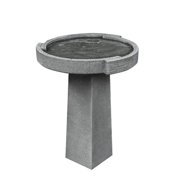 Campania International Cast Stone Concept Birdbath, Small Birdbath Campania International 