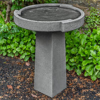 Thumbnail for Campania International Cast Stone Concept Birdbath, Small Birdbath Campania International 