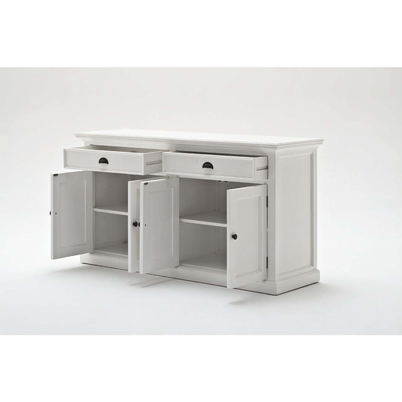 NovaSolo Halifax BCA594 Glass-Display Hutch Unit Hutch NovaSolo 