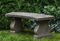 Thumbnail for Campania International Cast Stone Arles Bench Outdoor Benches/Tables Campania International 