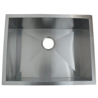 Thumbnail for Gourmetier BGKUS231810BN Wishaw Undermount Single Bowl Kitchen Sink Kitchen Sink Kingston Brass Default Title 