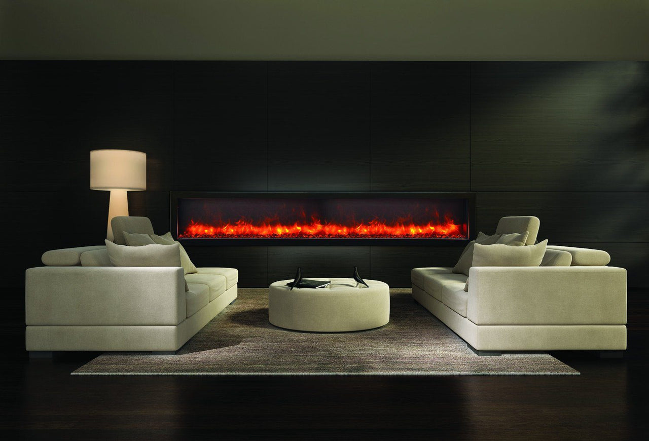Amantii Stainless steel cover for 88" SLIM or DEEP fireplace Electric Fireplace Amantii 