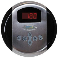 Thumbnail for SteamSpa Indulgence 12 KW QuickStart Acu-Steam Bath Generator Package with Built-in Auto Drain in Brushed Nickel Steam Generators SteamSpa 